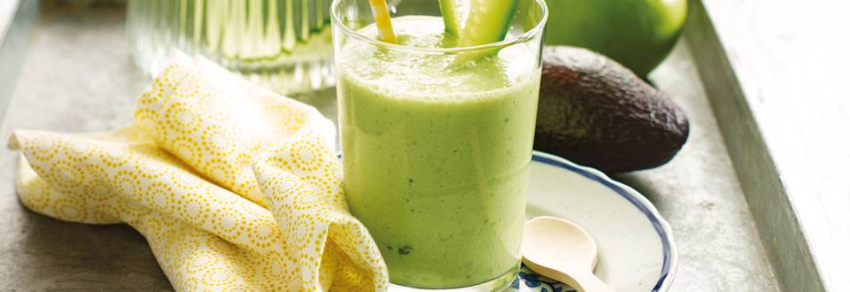 Komkommer-avocado smoothie